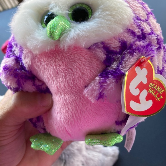 Ty Plush Collection - Blue, Purple, Red, White, Gray - Picture 2 of 7